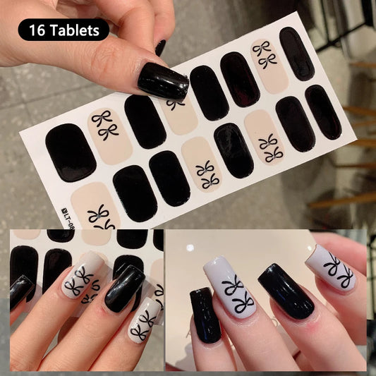 GlossyGrip Nail Stickers